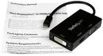 STARTECH mDP to VGA DVI HDMI Adapter Audio, Video, Display & TV Optionen & Zubeh&ouml;r