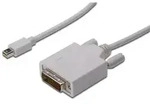 DIGITUS DisplayPortKabel miniDPort->DVI(24+1) St/St 8K 2m1.1 Polybeutel