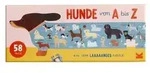 442187 - Hunde von A bis Z - Puzzle, 58 Teile (DE-Ausgabe)
