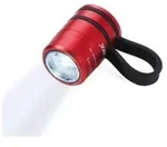 Troika ECO RUN, Magnetische Befestigung Taschenlampe, Rot, Aluminium, Silikon, SMD