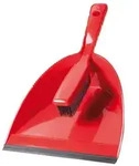 Haug B&uuml;rsten Kehrgarnitur rot Kunststoff 36.0 cm breit (593)