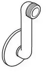 GROHE S-Anschluss 1/2Zollx3/4Zoll verstb 55mm chr 1/2Zoll x 3/4Zoll,