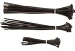 3RD PARTY - 75 Kabelbinder-Set schwarz