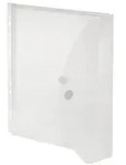 10 FolderSys Dokumententaschen DIN A4 transparent genarbt 0,20 mm