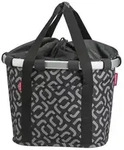 KLICKfix City-Tasche Bikebasket 35x28x26cm, signature black,15ltr, 800g, schwarz