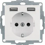 Berker Steckdose SCHUKO/USB 48036089