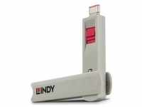 Lindy 40425 USB Typ C Port Schloss, pink