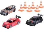SIKU PKW Modell Mercedes Benz, Audi, BMW Mercedes Benz AMG GT4, Audi RS 5 Racing, BMW