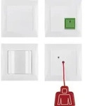 Berker Notruf-Set kompl. pws/gl 52008989