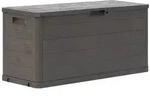 vidaXL Garten-Aufbewahrungsbox 280 L Braun