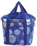 KLICKfix City-Tasche Bikebasket, 35 x 28 x 26 cm, 15 Liter, 800 g, batik strong blue