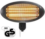TROTEC Terassenheizstrahler Infrarot IR 2000 S &ndash; Heizleistung 650 W / 1300 W / 2000