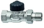 IMI Heimeier Thermostat-Ventilunterteil Standard, Durchgangsform DN 25, vernickelt