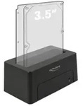 Delock - HDD-Dockingstation Sch&auml;chte: 1 - SATA 6Gb/s - USB 3.1 (Gen 2)