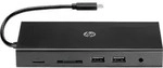HP USB-C&reg; Dockingstation Travel USB C Multi Port Hub Passend f&uuml;r Marke