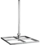 Kathrein ZAS 140 SAT-Dachhalterung Passend f&uuml;r Spiegelgr&ouml;&szlig;e: &Oslash; < 90 cm Silber