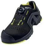 uvex 1 support Halbschuhe S1P schwarz, gelb Weite 11 Gr. 44