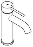 GROHE Einhand-Waschtischbatterie Essence 24172_1 S-Size glatter K&ouml;rper chrom