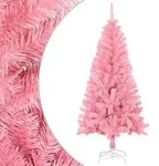 vidaXL K&uuml;nstlicher Weihnachtsbaum mit St&auml;nder Rosa 150 cm PVC