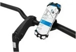 FISCHER Fahrrad-Smartphonehalter Silikon, schwarz aus Silikon, passend f&uuml;r alle