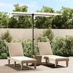 vidaXL Sonnenschirm mit Aluminium-Mast 2x1,5 m Sandwei&szlig;