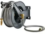 Schlauchaufroller PA30SK f.Wasser L.30m Geh.STA Ausgang G 1 Zoll AG GEKA