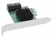InLine® Schnittstellenkarte, 4x SATA 6Gb/s Controller, PCIe 2.0 (PCI-Express)