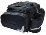 Racktime System Fahrradtasche Odin 2.0 schwarz, mit Snapit Adapter 2.0, schwarz