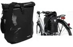 FISCHER Fahrrad-Gep&auml;cktr&auml;gertasche Kurier, schwarz aus strapazierf&auml;higer,