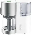 Braun KF5120WH Filterkaffeemaschine, wei Kaffeemaschine Wei&szlig;