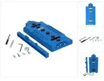 Kreg LR32 Lochreihen Bohrschablone 32 mm blau + 5 mm Bohrer ( KMA3232-INT )