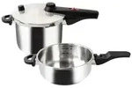 Kelomat Schnellkochtopf Alfa Set Induktion &Oslash;22cm 6 + 3 Liter