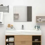 vidaXL Wandspiegel 60x50 cm Glas