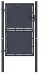 vidaXL Gartentor Stahl 100 x 150 cm Anthrazit