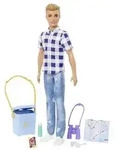 Mattel Barbie Abenteuer zu zweit Ken Camping-Puppe und Zubeh&ouml;r HHR66