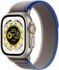Apple Watch Ultra Titanium Cellular 49mm Trail Loop blau/grau S/M