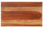vidaXL Tischplatte Massivholz Palisander 25-27 mm 60&times;100 cm