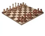 377601-656 - WOBBLE Schach-Set Walnuss