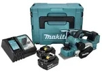 Makita DKP 181 RGJ Akku Hobel Falzhobel 82 mm 18 V Brushless + 2x Akku 6,0 Ah +