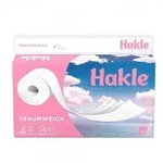 Hakle Traumweich Toilettenpapier reinwei&szlig;, parf&uuml;mfrei und 4-fach sicher