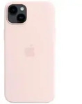 Apple Silicon Case MagSafe Case iPhone 14 Plus Pink Induktives Laden, Sto&szlig;fest
