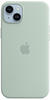 Apple iPhone 14 Plus Silikon Case mit Magsafe - Agavengrün