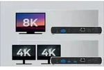 IB-DK8801-TB4, ThunderboltTM 4 Type-C&reg; DockingStation auf 2x Thunderbolt 4 und 4x