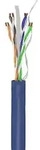 CAT 6a Netzwerkkabel, U/UTP, Blau, 305 m - CU, AWG 23/1 (solid), LSZH