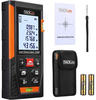 TACKLIFE HD 100, 100 m digitaler Laser-Entfernungsmesser, Messgerät mit 2...