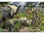 RAVENSBURGER Puzzle Tiere an der Wasserquelle 18000 Teile