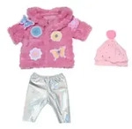 Zapf BABY born Flauschmantel 43cm| 833834 - 3 Jahr(e) - Pink
