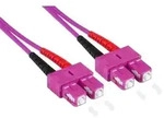 Good Connections&reg; Patchkabel LWL Duplex OM4 (Multimode, 50/125) SC/SC, 30m