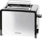 Cloer 3210 Toaster Grau, Schwarz