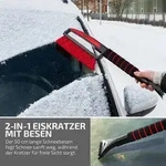 HEYNER&reg; Eiskratzer Auto mit Besen TESTSIEGER 2024 * 9cm Klinge I mit Schneebesen mit